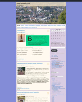 Alte Website unser-aschbach.de