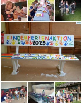 Titelmotive der Aschbacher Kinderferienaktion 2025